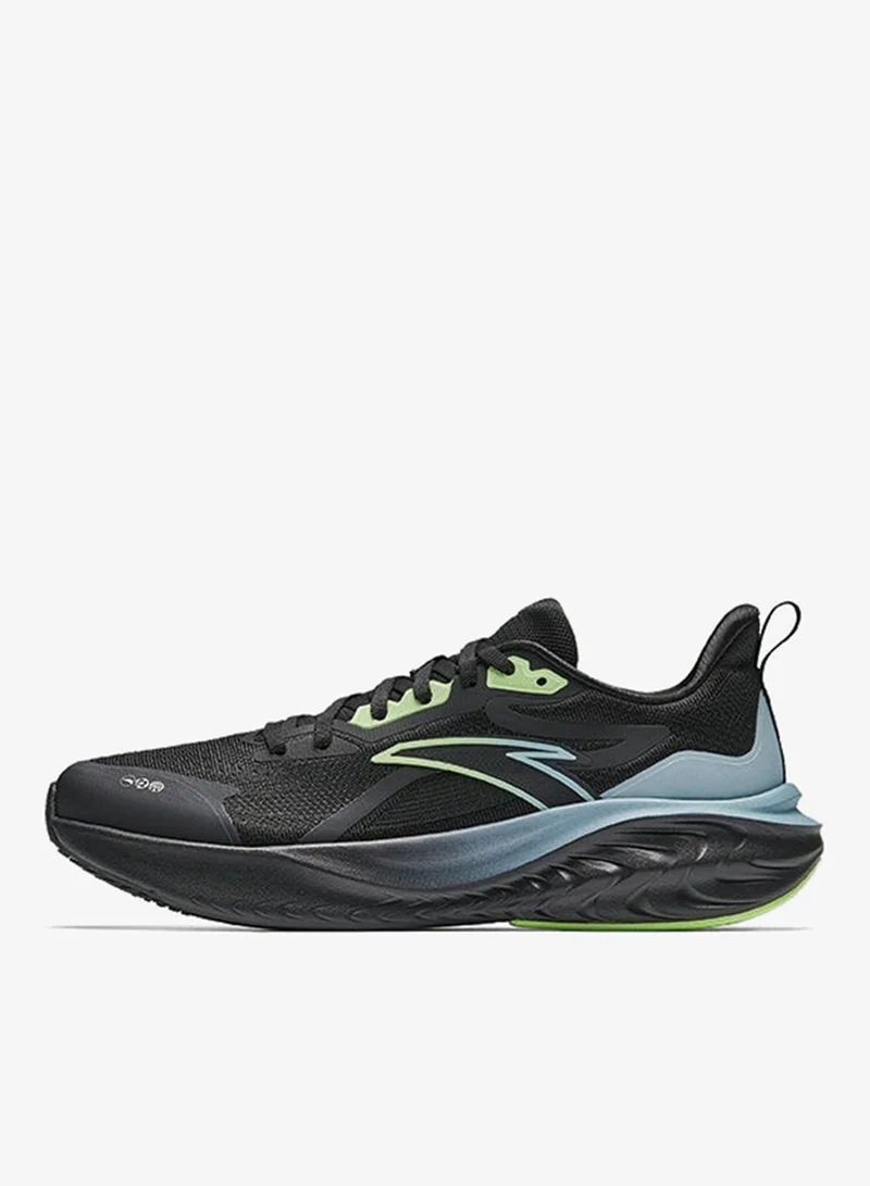 C37+ Lite | soft bottom lightweight running shoes work Commute breathable cushioning sports shoes Black