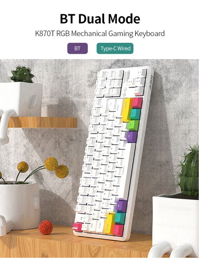 Ajazz Wired And Bluetooth Dual Mode Mechanical Gaming Keyboard - Image 4