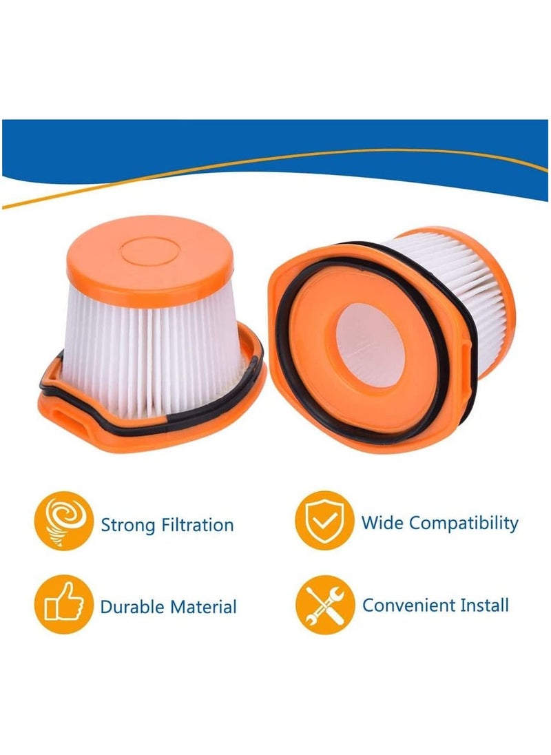 SYOSI - 4 Pack Replacement Vacuum Filter for Shark Wandvac System WS620 WS630 WS632 WS632BLBRN WS632GDBRN WS632GNBRN WS632PKBRN WS632RGBRN (Replace to Part- XFFWV360) - Image 1
