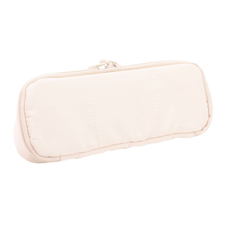 Large Capacity Triangle Pen Bag: Memory Fabric Pouch With Carrying Handle - Smart Storage Pencil Case For School Office Backpack Organization - Image 3