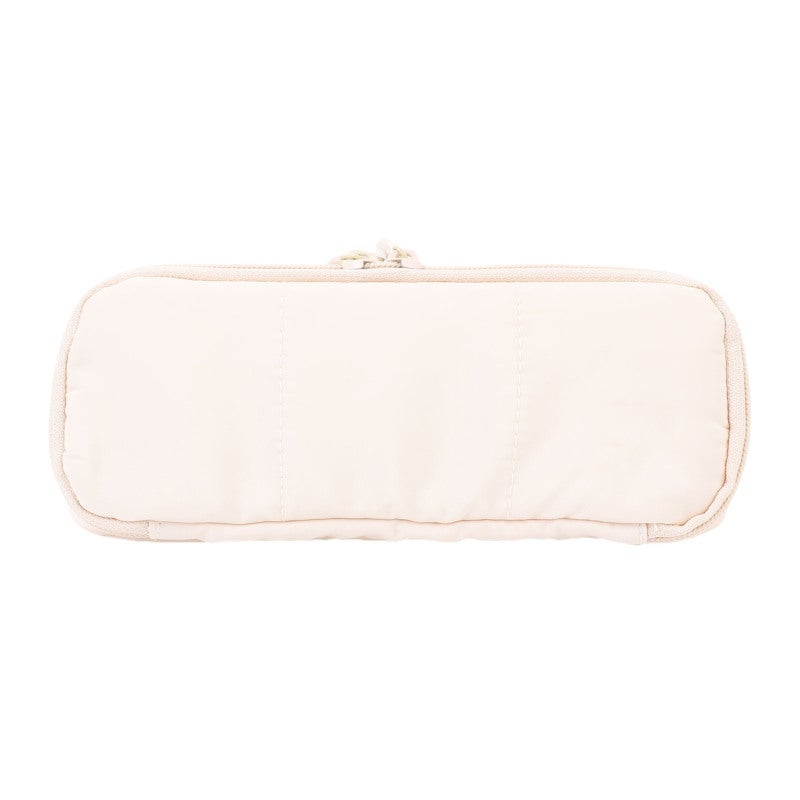 Large Capacity Triangle Pen Bag: Memory Fabric Pouch With Carrying Handle - Smart Storage Pencil Case For School Office Backpack Organization - Image 1