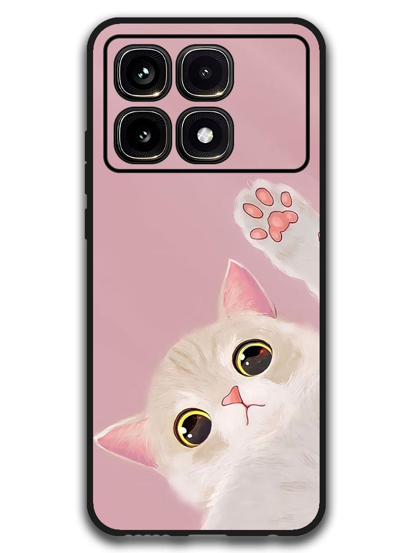 Theodor Protective Case Anti Scratch Shock Proof Bumper Cover For Xiaomi Redmi K70 Ultra Cute Cat - Image 1