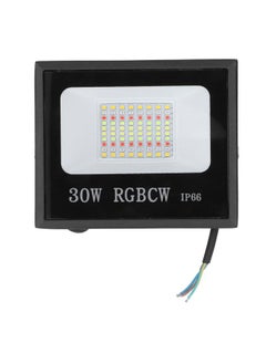RGB Flood Lights 30W APP Control IP66 Waterproof Timing Settings Outdoor Smart LED Floodlights for Garden