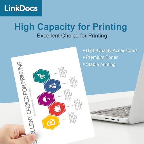 LinkDocs TN229XLBK High Yield Black Compatible Toner Cartridge Replacement for Brother TN229XL TN-229XL Black Work for Brother HL-L3280CDW HL-L3220CW MFC-L3720CDW MFC-L3780CDW Printers - Image 4