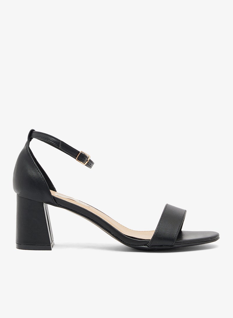 Spot-On Mid Heeled Sandal - Image 1