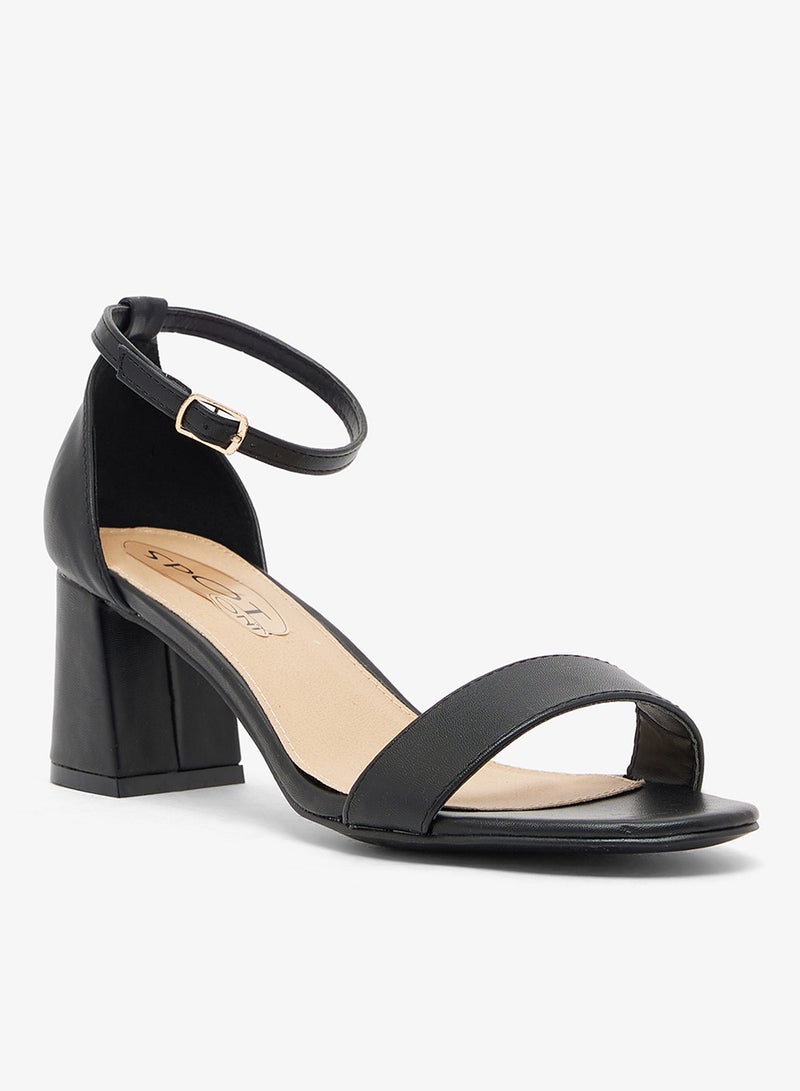 Spot-On Mid Heeled Sandal - Image 2