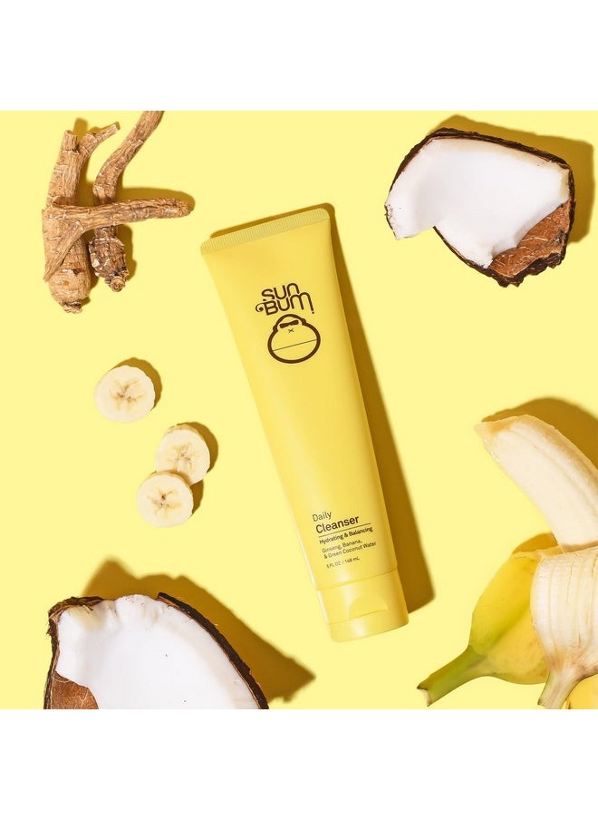 Sun Bum - Skin Care Daily Facial Cleanser Vegan And Cruelty Free Face Wash For Daily Use 5 Oz - Image 1