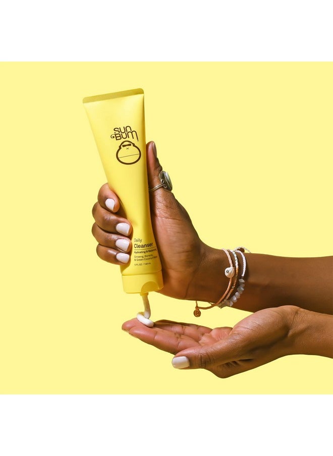 Sun Bum - Skin Care Daily Facial Cleanser Vegan And Cruelty Free Face Wash For Daily Use 5 Oz - Image 1