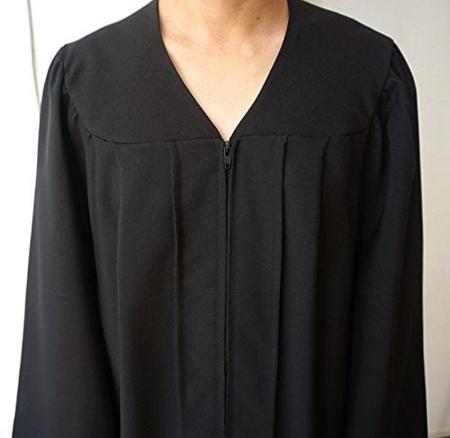 Grad Days Unisex Adult Choir Robes Matte Finish Confirmation Robe (Black, 42) - Image 3