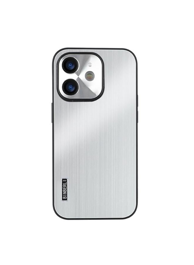 S-TOP Case For iPhone 11 PC Hybrid Aluminum Alloy Brushed Shockproof Phone Case - Image 1