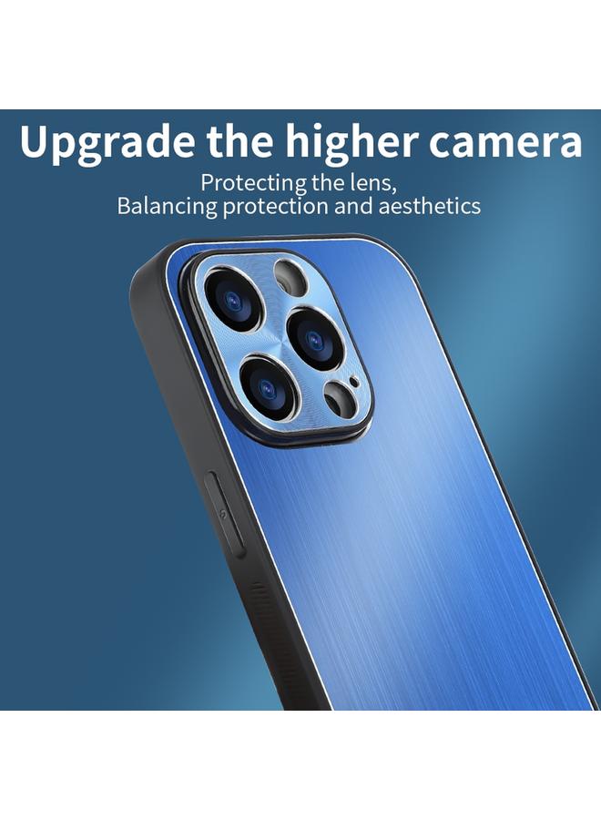 S-TOP Case For iPhone 11 PC Hybrid Aluminum Alloy Brushed Shockproof Phone Case - Image 3