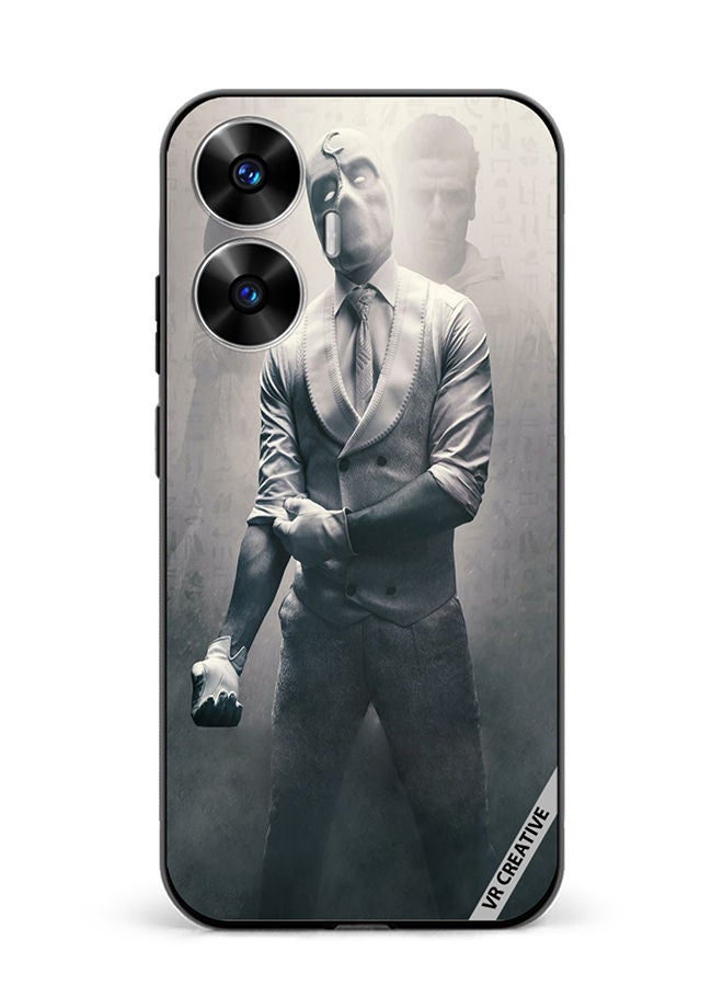 VR CREATIVE Protective Case Cover For Realme C55 Moon Knight Design Multicolour - Image 1