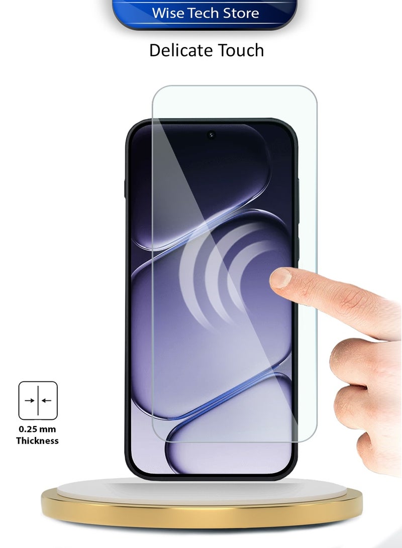 Wtech [2 PACK] Oneplus Nord CE6 Lite 5G 2026 9H Clear Normal Screen Protector (MSG9CN) - Clear - Image 1