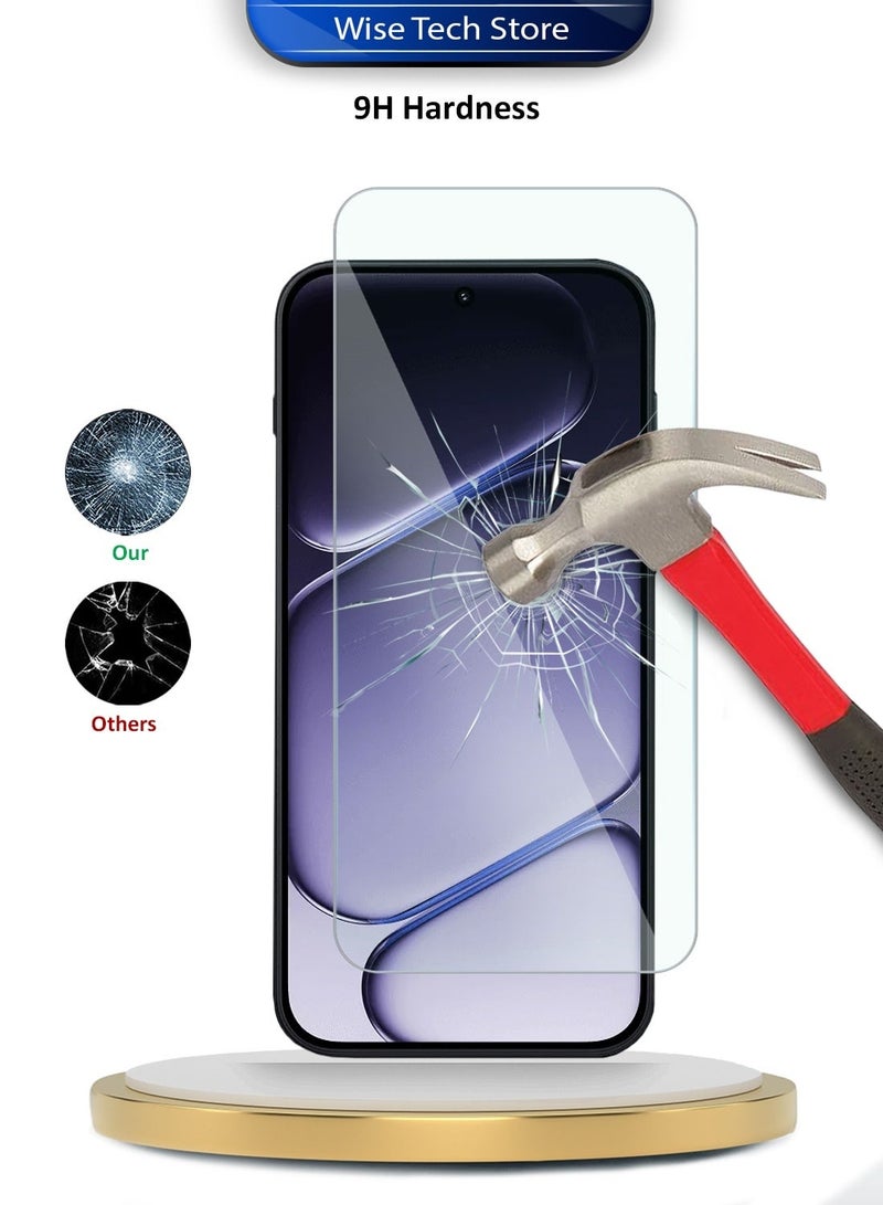 Wtech [2 PACK] Oneplus Nord CE6 Lite 5G 2026 9H Clear Normal Screen Protector (MSG9CN) - Clear - Image 2