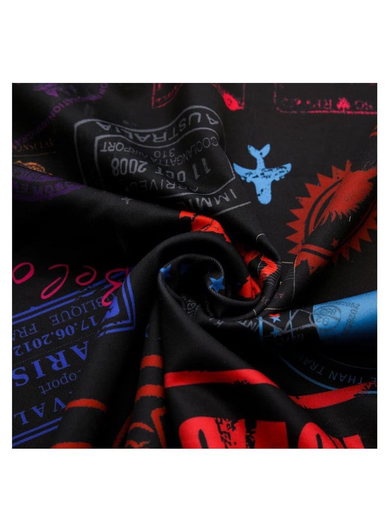 GGEROU غطاء حماية لحقائب السفر للحقائب ذات العجلات، 18/24/28/32 بوصة أغطية حقائب الأمتعة قابلة للغسل والغبار ومضادة للخدش - Image 5