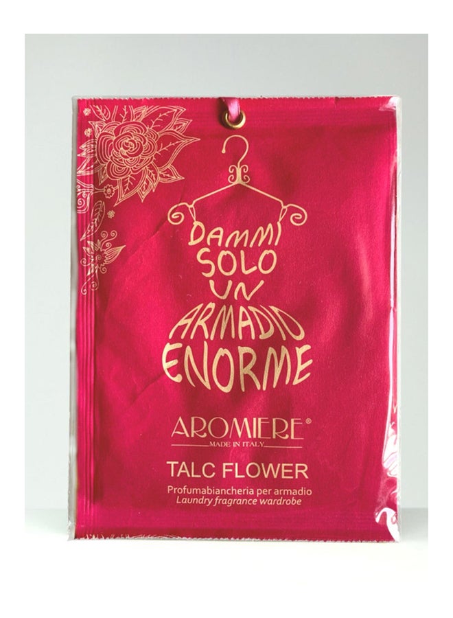 Aromiere Talc Flower Laundry Fragrance Wardrobe Pouch 9 g Size Made in Italy - Image 1
