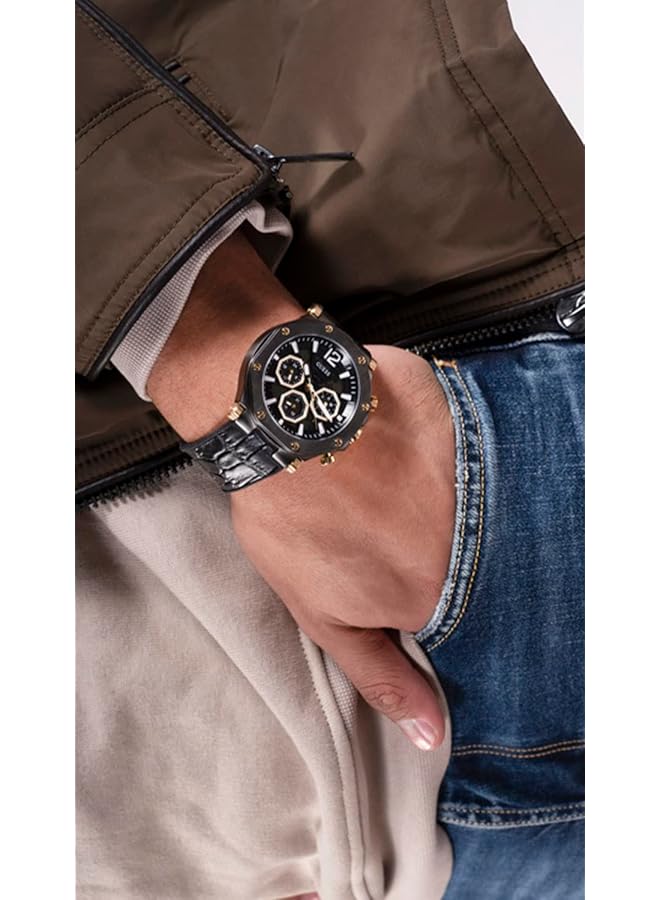 جس ساعة إيدج للرجال باللون الأسود - Image 4