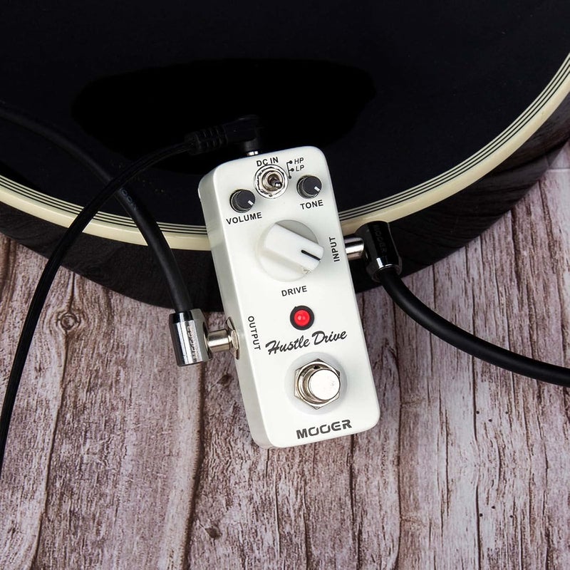 Mooer Hustle Drive Electric guitar distortion pedal, 2 working modes: high/low peak mode, suitable for different musics - Image 3