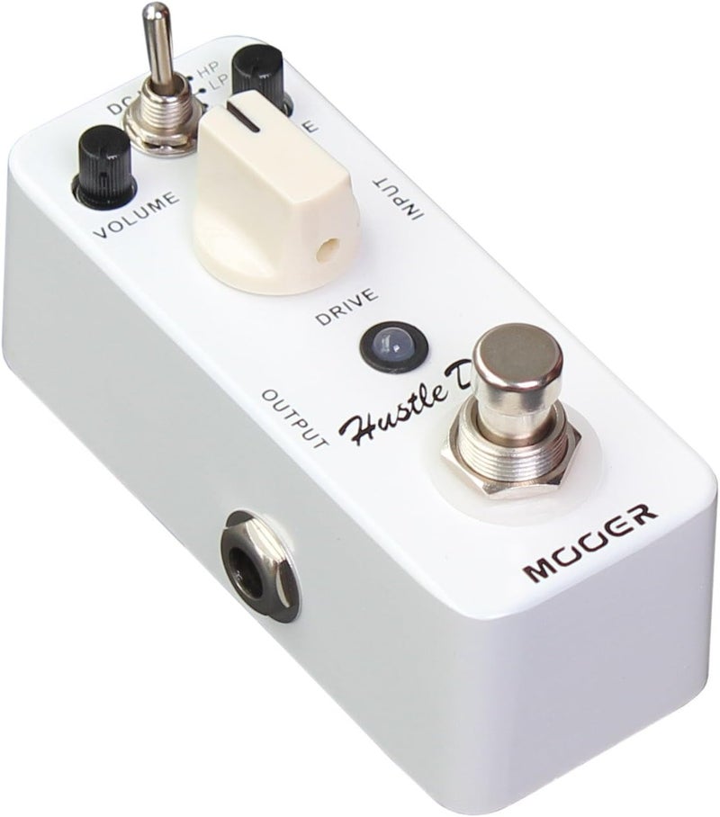 Mooer Hustle Drive Electric guitar distortion pedal, 2 working modes: high/low peak mode, suitable for different musics - Image 1