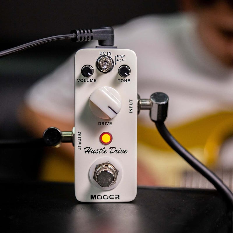 Mooer Hustle Drive Electric guitar distortion pedal, 2 working modes: high/low peak mode, suitable for different musics - Image 4