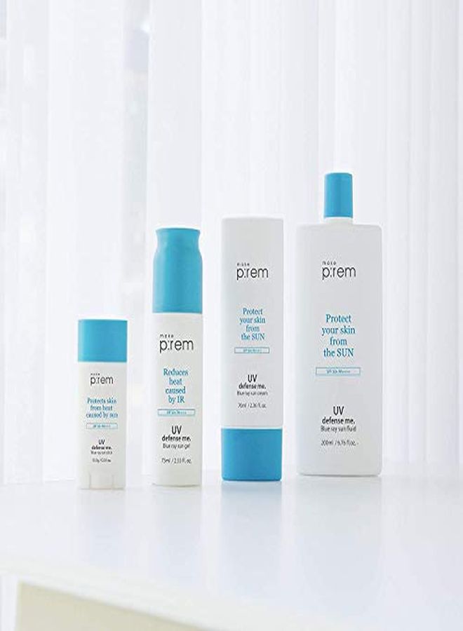 MAKEP:REM Uv Defense Me Daily Sun Essence Sunscreen Spf 50+ Pa++++ Reefsafe Ocean Friendly Moisture Up Sunscreen For Body Face Uv Protection For Sensitive Skin 169 Fl Oz Blue Ray Sun Gel Renewed - Image 5