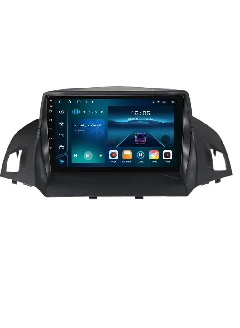 Android Car Stereo for Ford Escape Kuga 2 2013-2017 2GB RAM 32GB ROM 9 Inch Support Apple Carplay, MirrorLink WiFi BT, 2.5D IPS Touch Screen with AHD Camera Included - Image 1