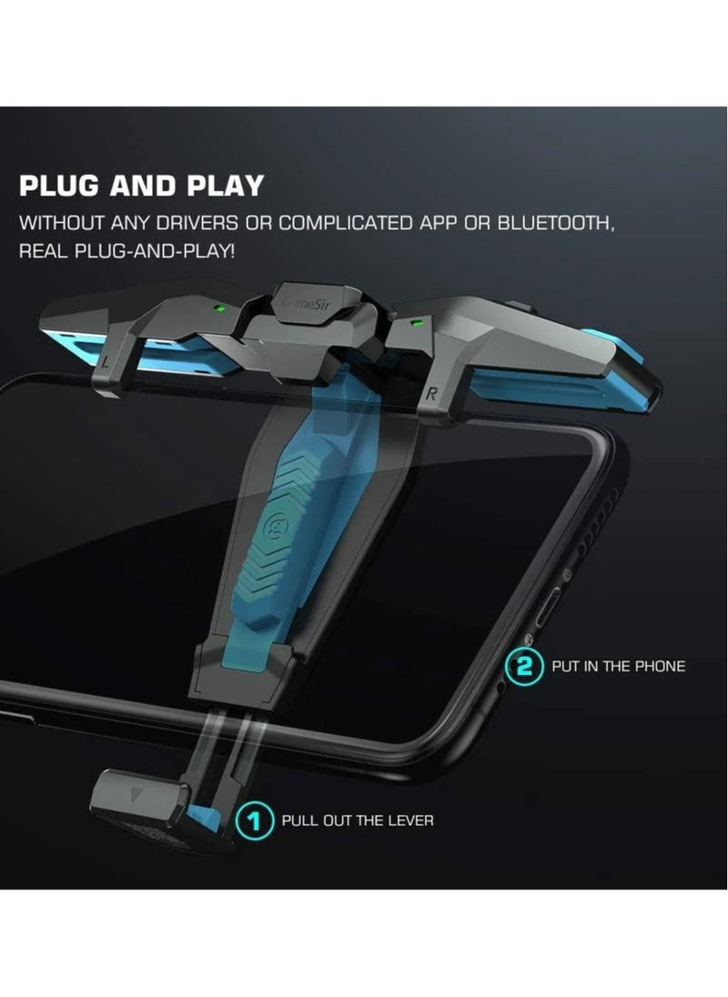 Generic GameSir Mobile Trigger Controller for Android & iOS – Precision Gaming Trigger Buttons for PUBG, Fortnite, Call of Duty – Ergonomic Mobile Gamepad with Fast Response & Easy Installation – Enhance Your Mobile Gaming Experience  - Image 5