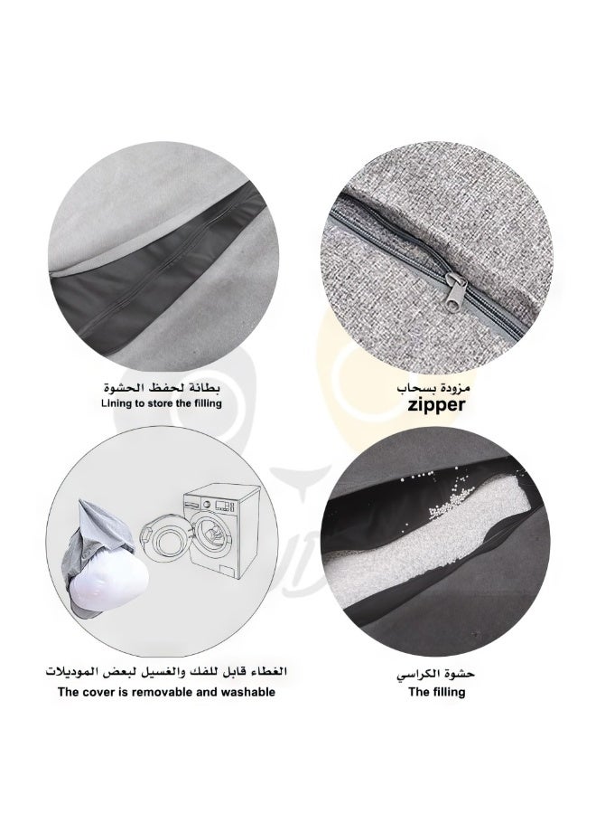باندوز شيلزي شامواه جامبو - عنابي - Image 3