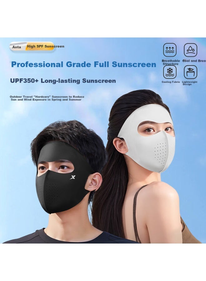 Xtep Sun Protection Full Face Mask For Men And Women, Anti-Mosquito Face Bikini Mask, Uv Protection Ladies' Face Cover For Summer Cycling - Image 3