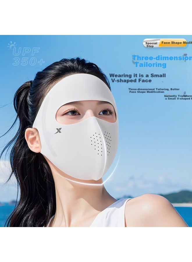 Xtep Sun Protection Full Face Mask For Men And Women, Anti-Mosquito Face Bikini Mask, Uv Protection Ladies' Face Cover For Summer Cycling - Image 4