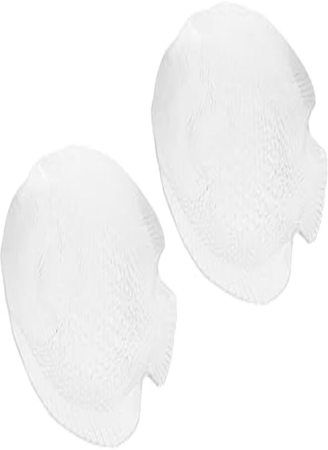 Zinnia Zinnia Fish Dish 2-Piece Set, 32.5 cm Size 