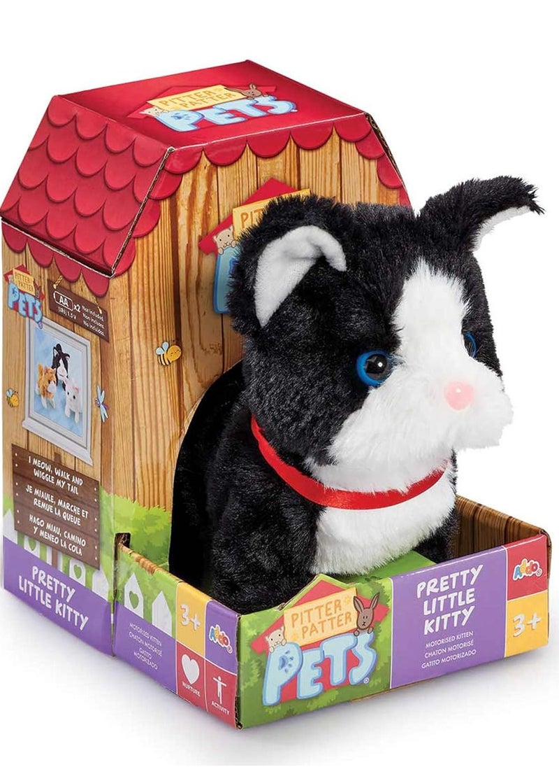 ADDO Addo Pitter Patter Pets Playful Kitty, Battery Operated | Can Walk, Wag it's Tail and Meows  | With Realistic Movements | Soft Toy | Interactive Plush Toy | Snuggling Plush Pet | Gift for Kids and Toddlers  - Image 3