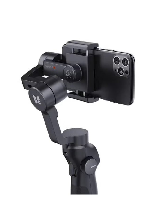 ELTRAZONE Capture 2S 3-Axis Handheld Gimbal Stabilizer with Focus Pull, Bluetooth Connection, and Zoom for Smartphone Video Recording, Live Vlogging, Smooth Footage, and Cinematic Shots  - Image 2