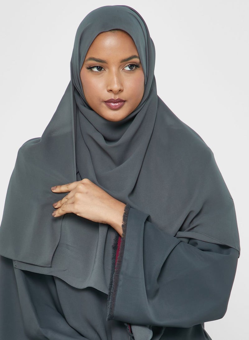 آرا عباية بأكمام واسعة - Image 3