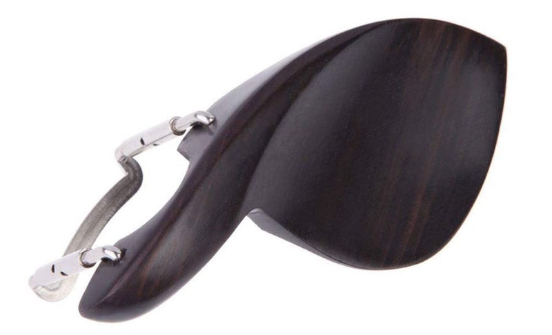 Jiayouy Violin Ebony Chin Rest with Standard Bracket for 3/4 Violin - Center Mount - Image 1