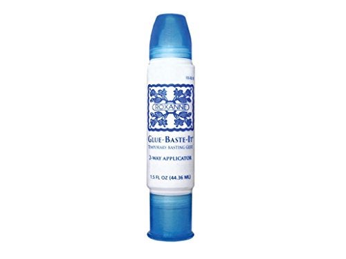 Clover Roxanne Glue-Baste-It Temporary Basting Glue with 2-Way Applicator, 1.5oz - Image 1
