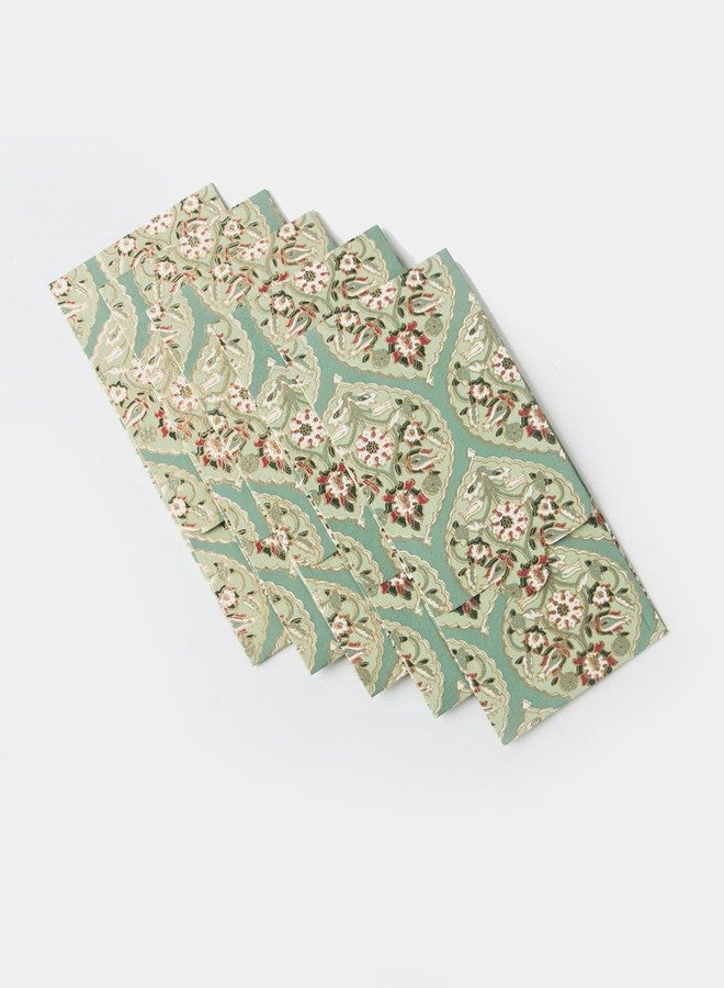 Fabindia Gulnaz Printed Paper Envelope | Set of 5 - Image 2