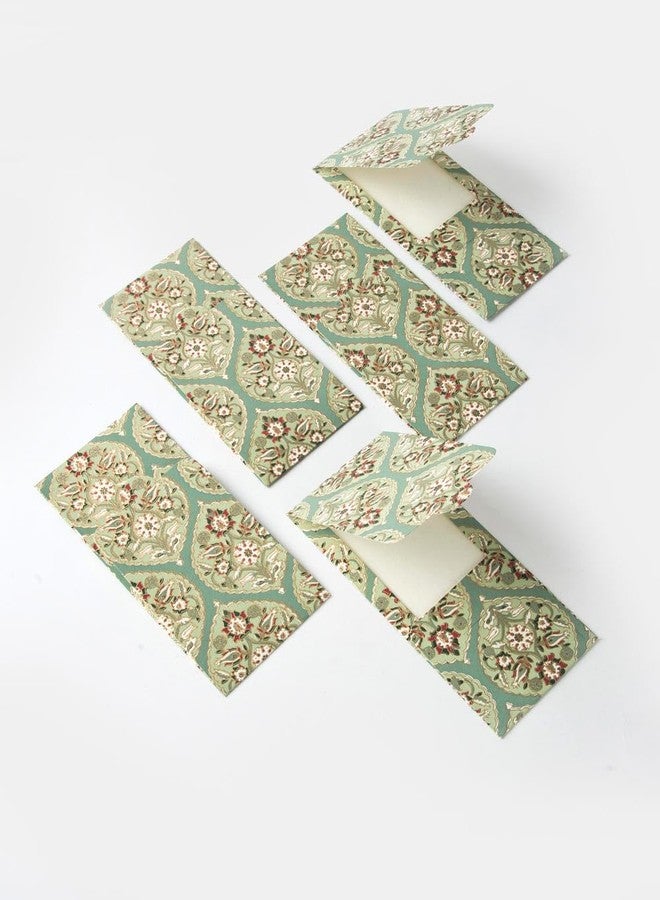 Fabindia Gulnaz Printed Paper Envelope | Set of 5 - Image 4