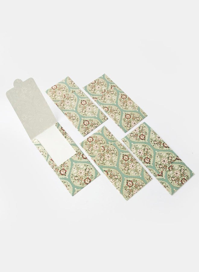 Fabindia Gulnaz Printed Paper Envelope | Set of 5 - Image 3