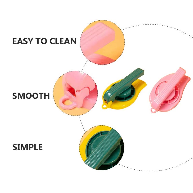 Hemoton 2pcs Plastic Tortilla Press Tortilla and Roti Maker Corn Tortilla Machine for Flour Tortilla - Image 3