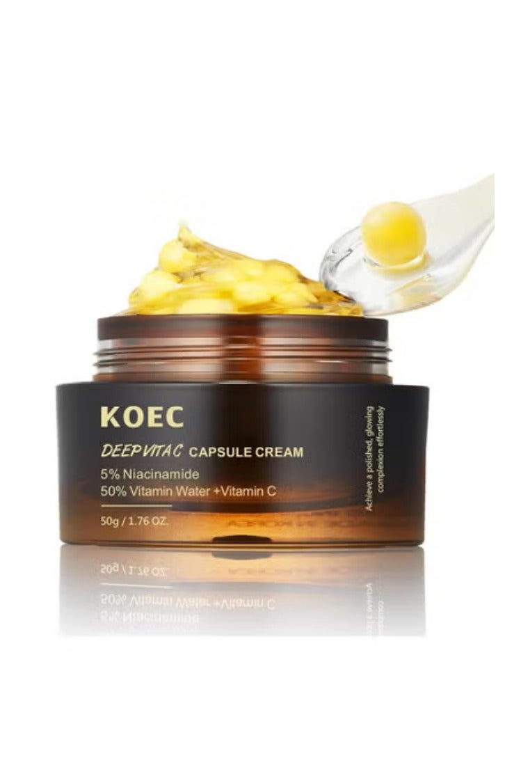 ك أو إي سي فيتامين سي عميق الكولاجين مرطب الوجه، مرطب ترطيب، لجميع أنواع الجلد. ترطيب + ترطيب - Image 1