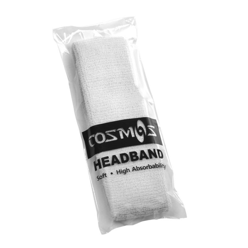 Cosmos 4 Pcs Basketball Headband Sports Sweatband Head Sweat Band for Men Women Sports Athletics Workout Exercise Basketball Running Tennis, Cotton, 4 Colors - Image 3