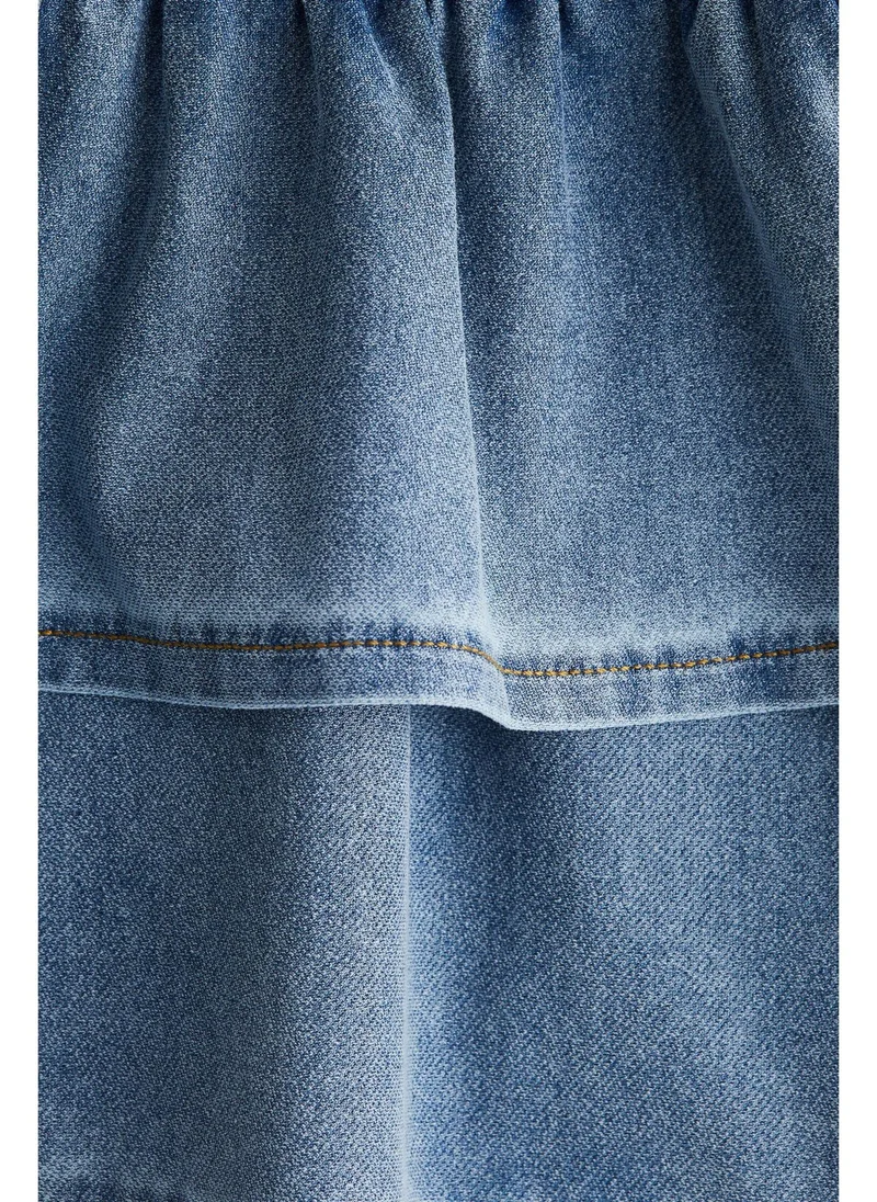اتش اند ام Denim-look skirt