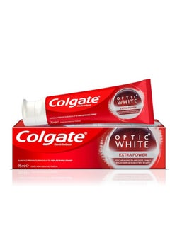 Colgate Optic White Extra Power Whitening Toothpaste 75ml  - Image 2