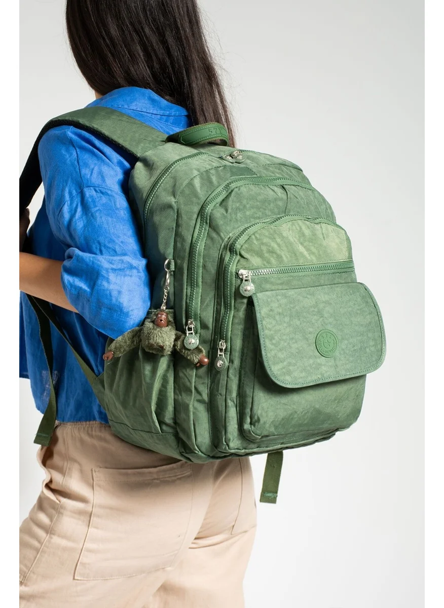 Çanta Trend Bag Trend Monkey Gift Ultra Light Multi-Pocket Waterproof Backpack Unisex