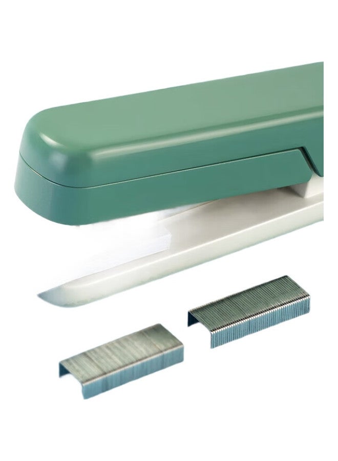 Deli [Back To School] Deli 20-Page Stylish Rotating Stapler, Student Homework Book With Center Binding, 0434 Compatible With 24/6 Staples, School Supplies, Ta304 White - Image 3