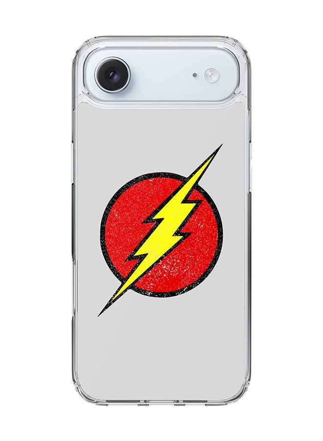 Stylizedd Classic Clear MagSafe Case for iPhone 17 Air , Hybrid Soft Case Flexible Edges Anti Drop TPU PC Gel Thin Transparent Cover [ Designed for iPhone 17 Air ] - Who Flash?