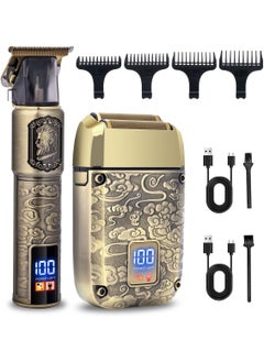 Hatteker Hatteker Electric Razor for Men Foil Shavers Hair Beard Trimmer for Men Hair Clippers and Trimmer Kit Professional Electric Foil Razors Cordless Head Shavers for Bald Men Gifts for Men 