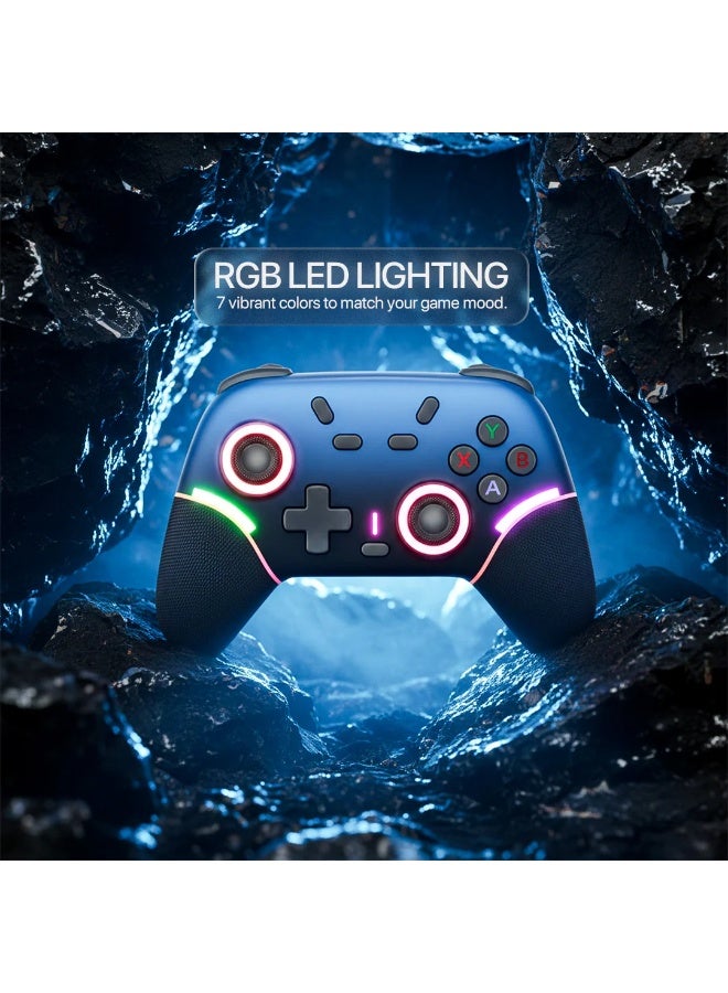 يد تحكم X9 اللاسلكية بتقنية البلوتوث | متوافقة مع Switch وPS4 وAndroid وiOS وPC - Image 2