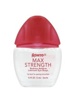 Rohto Rohto, Cooling Eye Drops, Max Strength, 0.4 fl oz (13 ml)  - Image 1
